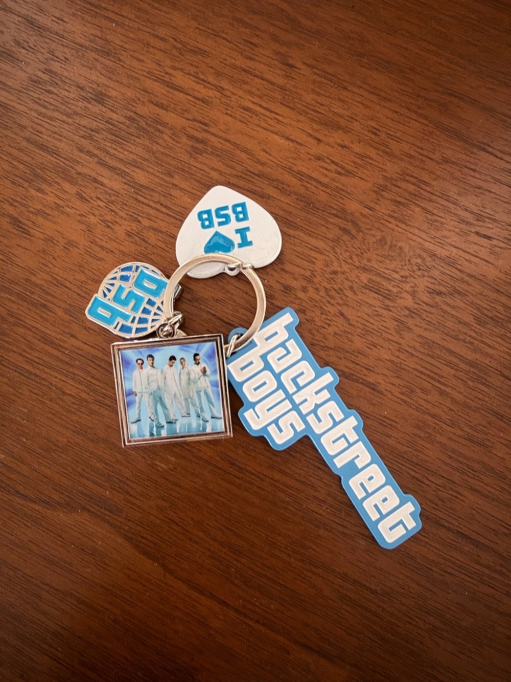 Backstreet Boys Sphere Terminal Keychain - Official Fan Keyring